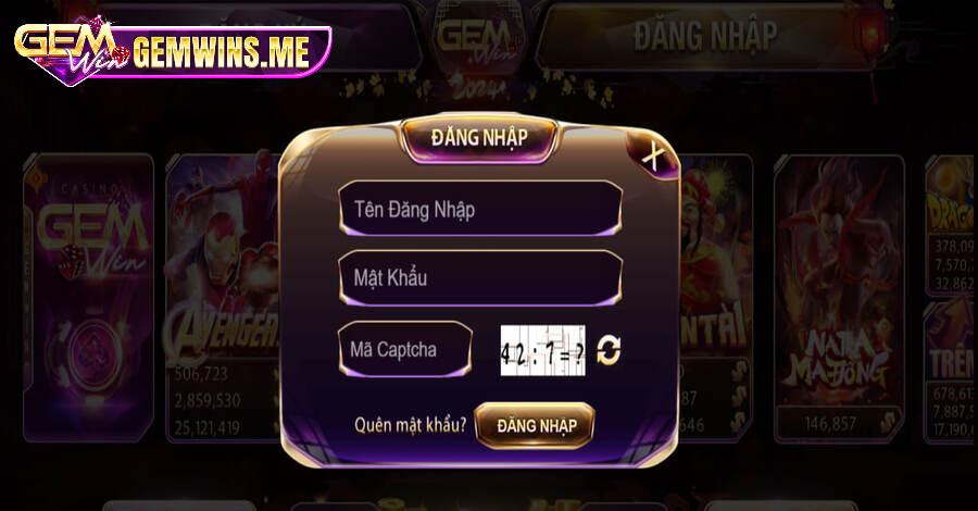 Hướng dẫn tham gia Slots game Gemwin