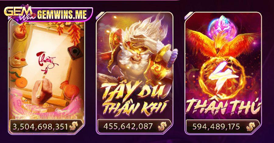 Slots Game Thần Thú Gemwin - Trò chơi quay hũ độc đáo